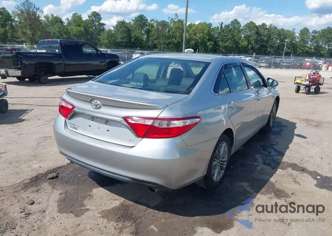 2016 Toyota Camry Se из США, поврежденный, VIN 4T1BF1FK1GU531986